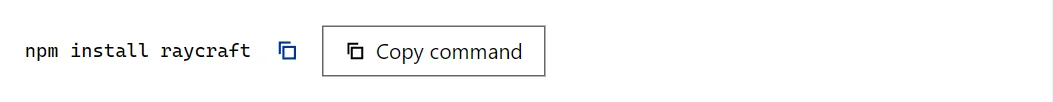 CopyButton control in a RayCraft page