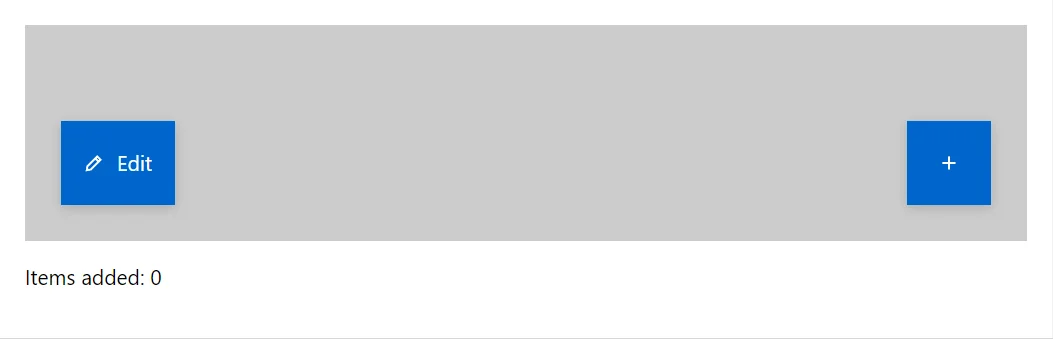 FloatingActionButton control in a RayCraft page