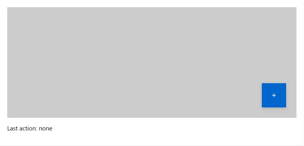SpeedDial control in a RayCraft page