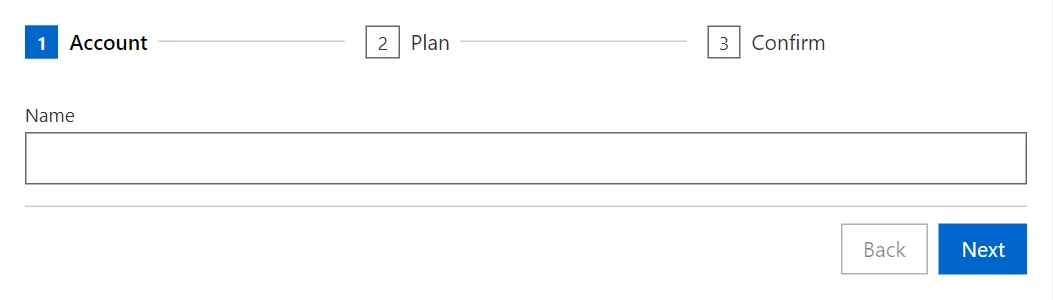 Stepper control in a RayCraft page
